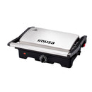 Sanduchera Imusa Panini Grill 180° Acero Inox SJ332D56