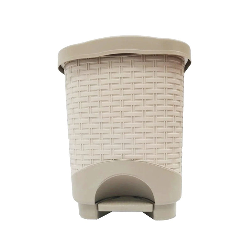 Papelera Rattan Pedal 8 Litros Avellana 1094