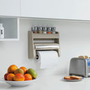 Portarrollos Triple Taupe + Toalla Cocina 8049