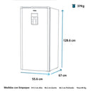 Nevera Frost Mabe 210Lt 1 Puerta Grafito. RMU210NACG1