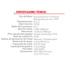 Motor a Gasolina 7HP Reductor 1800RPM TX170FA-C