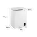 Congelador Horizontal Electrolux 141L Blanco Inverter EFH15S3C5AW