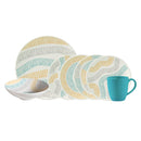 Vajilla Corona Antica 4 Puestos 16 Piezas Multicolor VL170G040116