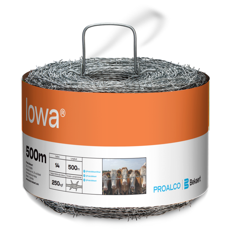 Púas iowa calibre 14.0 X 500 mts -210246-259711