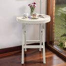 Mesa Plegable Baru Redonda Taupe 12961