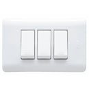 Interruptor Triple Duomo Blanco 15013