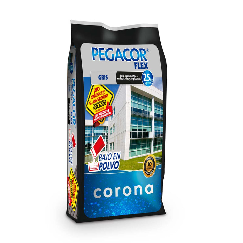 Pegacor Flex Gris x 25 Kg