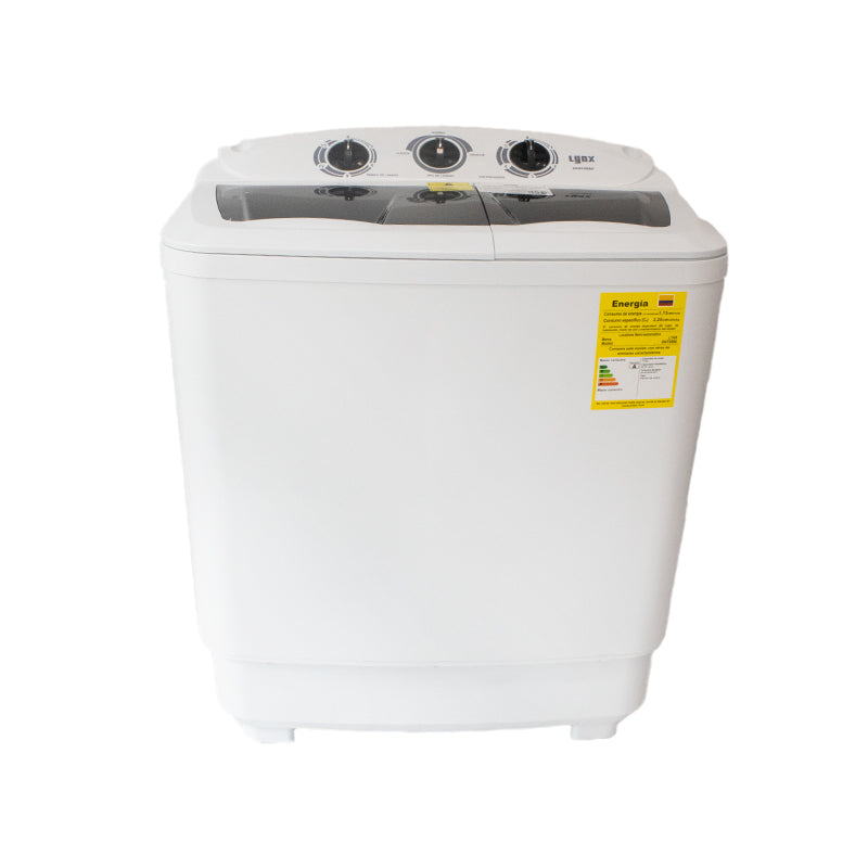 Lavadora Doble Tina de 7.5 KG 15 Libras Blanco TXB60-A