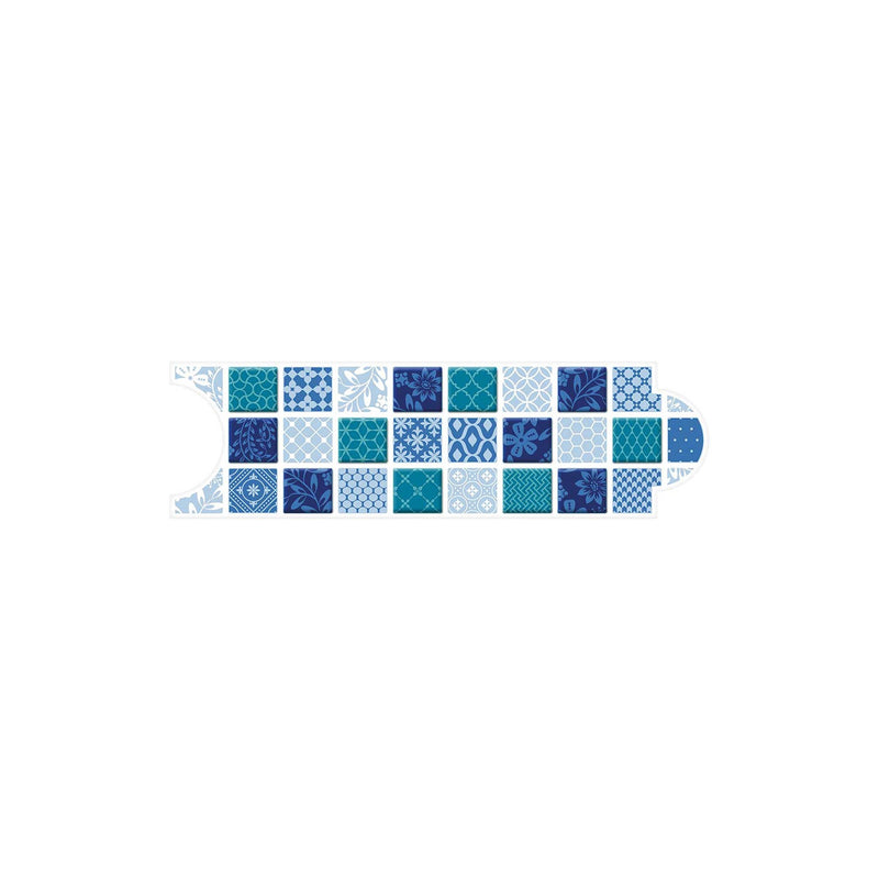 Listello Colombo Azul 8X25Cms
