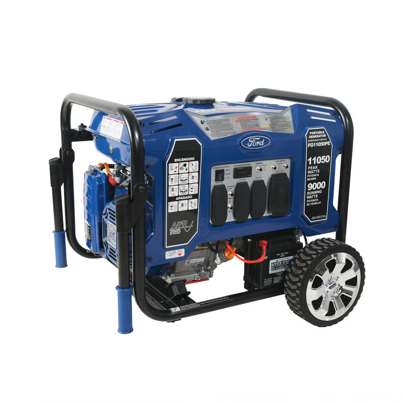 Generador Portátil de 9KW 110/220V con Ruedas Ford