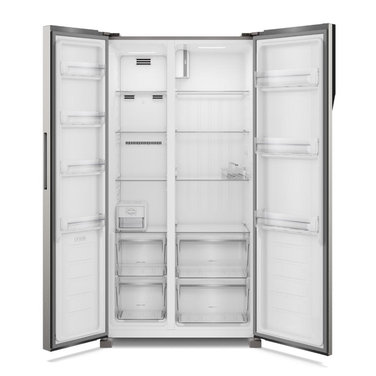 Refrigerador No Frost Side By Side Electrolux Inverter 442Litros Silver