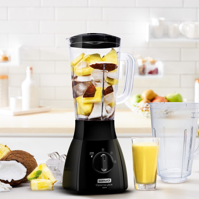 Licuadora Optimix Plus + Vaso Plástico Negro LN27P856