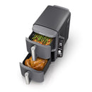 Freidora de Aire Doublestack XL 2 Canastas 9.5LT Gris SL401