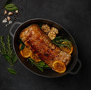 Caldero Ovalado 33 Cm Antiadherente con tapa Delicia 8122100