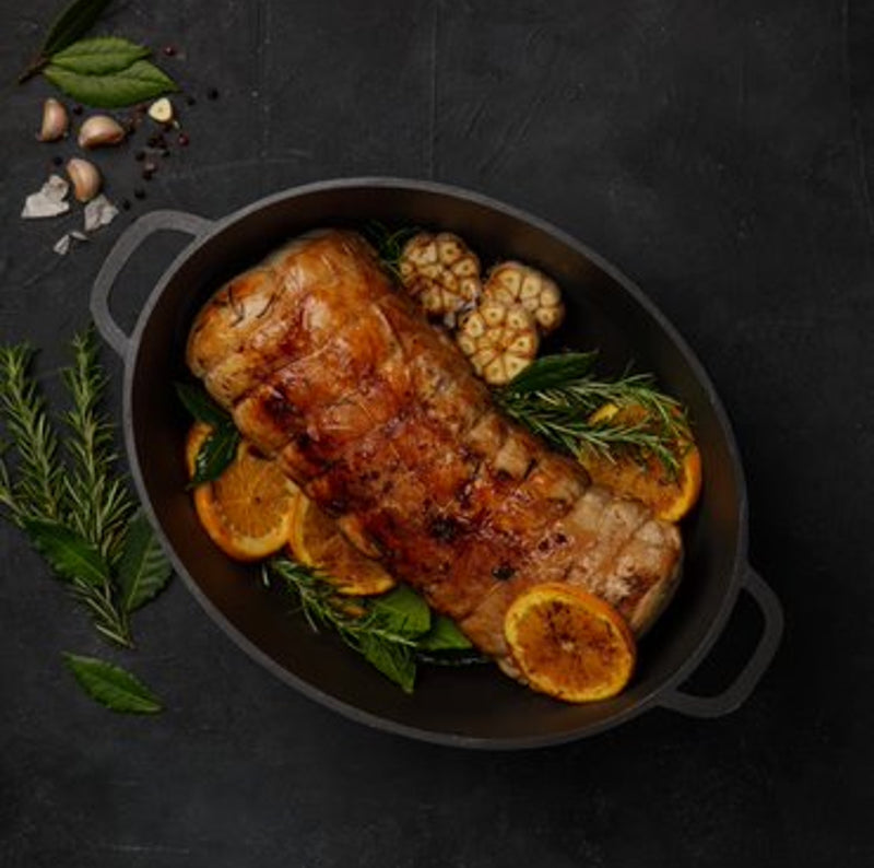 Caldero Ovalado 33 Cm Antiadherente con tapa Delicia 8122100