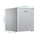 Frigobar Mabe 42L Inox Compacto con Llave RMF02BRX1