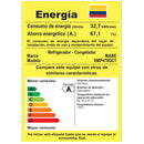Nevera No Frost Mabe 470LT Plantinum RMP470GCT
