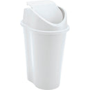 Papelera Style Tapa Vaivén 1, Litros Blanco 8779