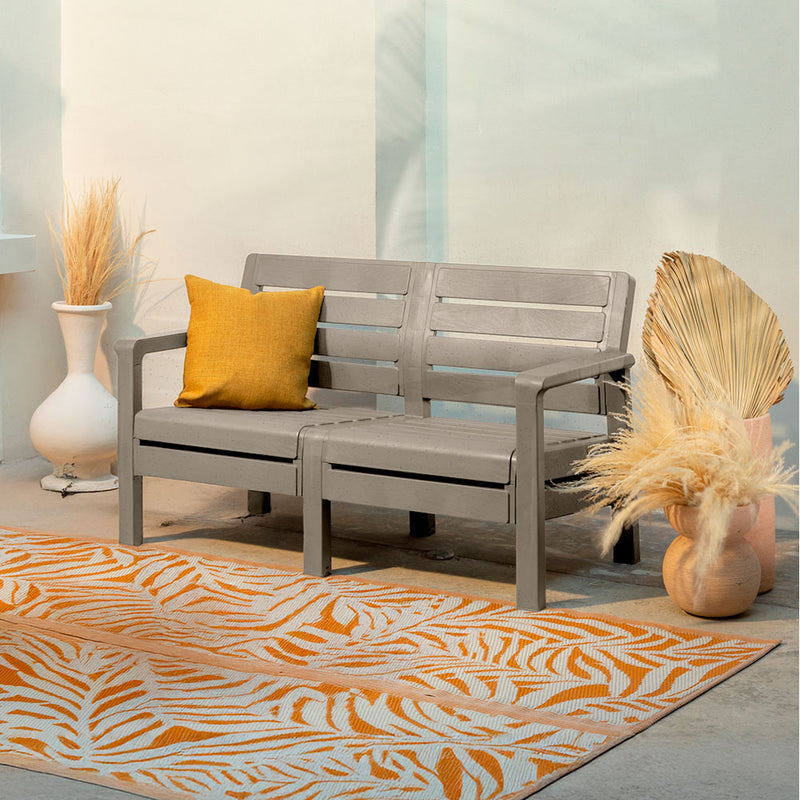 Sofa Doble Baru Color Cemento 14214