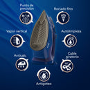Plancha Oster AeroGlide S7200 Azul Oscuro 2226866
