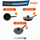 Combo Sartenes IMUSA Titanium Force 20-24-30cm (11 Piezas) VESTIDOTITANIUMFORCE
