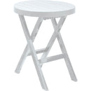 12960   Mesa Plegable Baru Redonda Gris Hielo