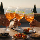 Copa Brunello Cristar 17.25 Oz Decorada Vita Lemon Multicolor Canastilla x 3 Unidades 5469CD3VITA