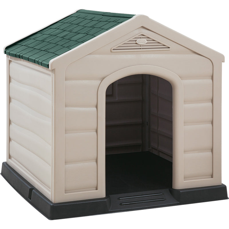 Casa para Perros Taupe Verde Negro