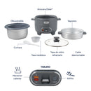 Arrocera Oster Gris 3en1 10 Tazas DiamondForce 2212414