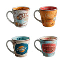 Mug de 367.9cc, diseño momentos de café x 12 Und PL191G556012
