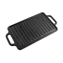 Plancha para Asar 33x21cm Esmaltado Negro 38793