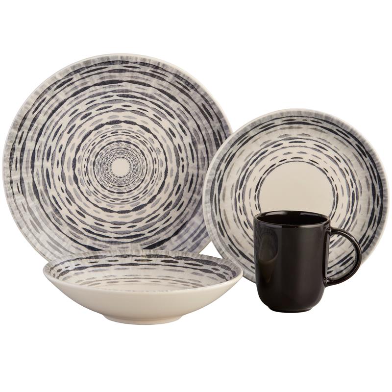 Vajilla Corona Cleo 4 puestos 16 piezas  VL152K040116