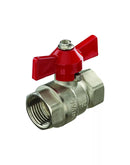 Válvula De Bola Metálica Mariposa 1/2" Bolsa X 6 Unidades 797063331