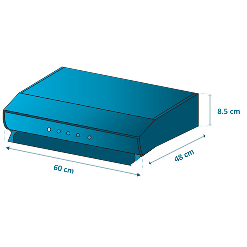 CM6040NV0   Campana de Pared 60 centímetros Vidrio Mabe