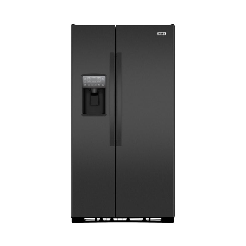 Nevecon Side by Side No Frost 654 Lt Black Steel MQL22LEKFPS