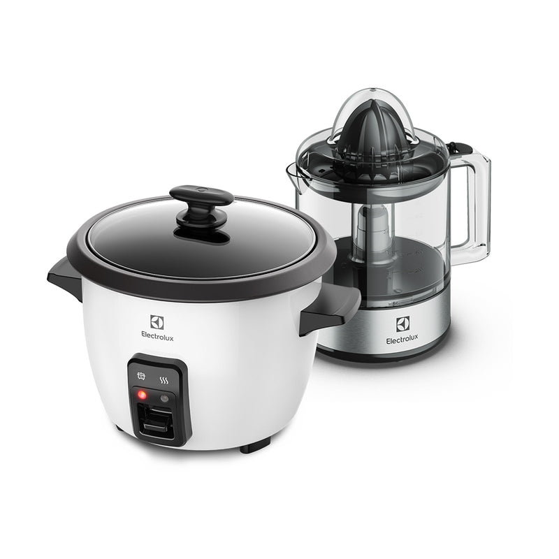 Combo Olla Arrocera de 1.3 Litros + Exprimidor Eléctrico de 800 ML CO_ECP10+RCB50