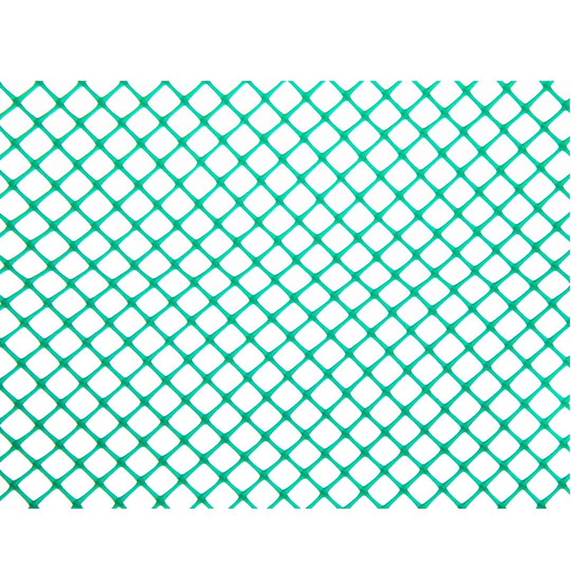 Malla Diamante orificio 7x7mmx1.0m de ancho verde Rollo x 30 MT 3100177VERDE