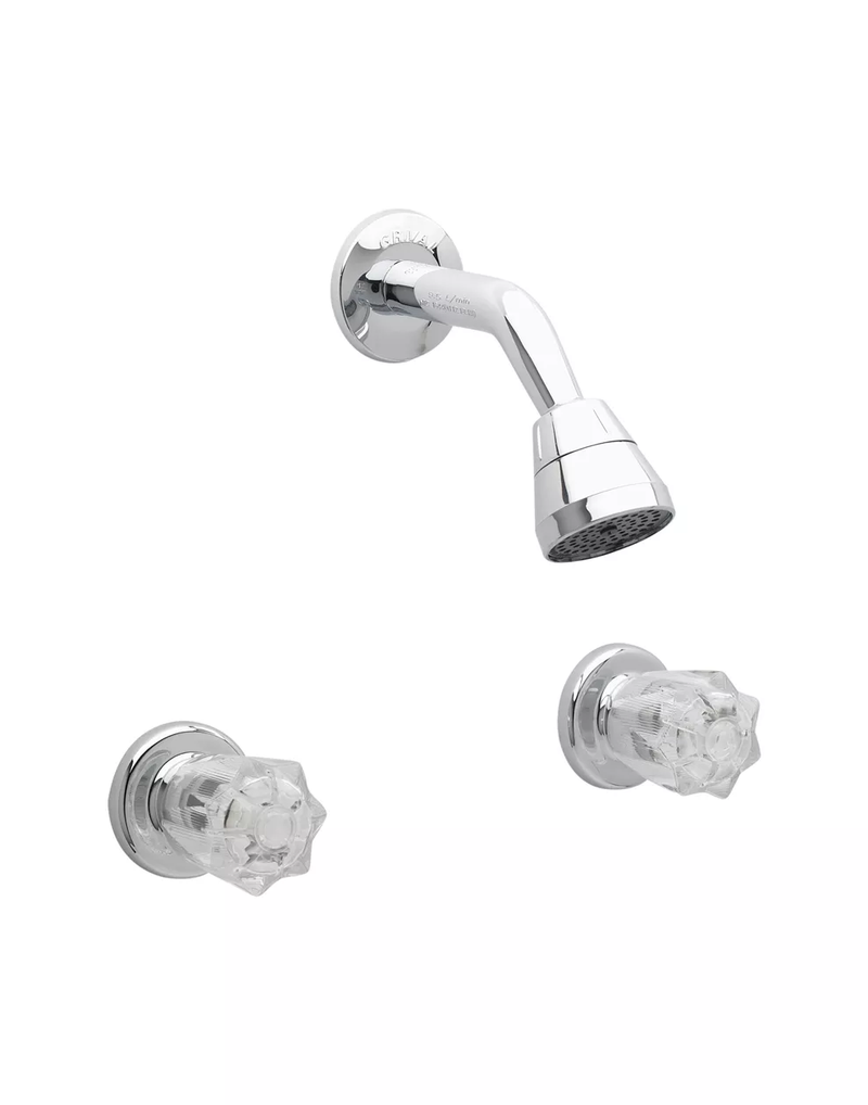 Ducha Con Mezclador 8" Briza Pomo Bolsa X 4 Unidades 324503331