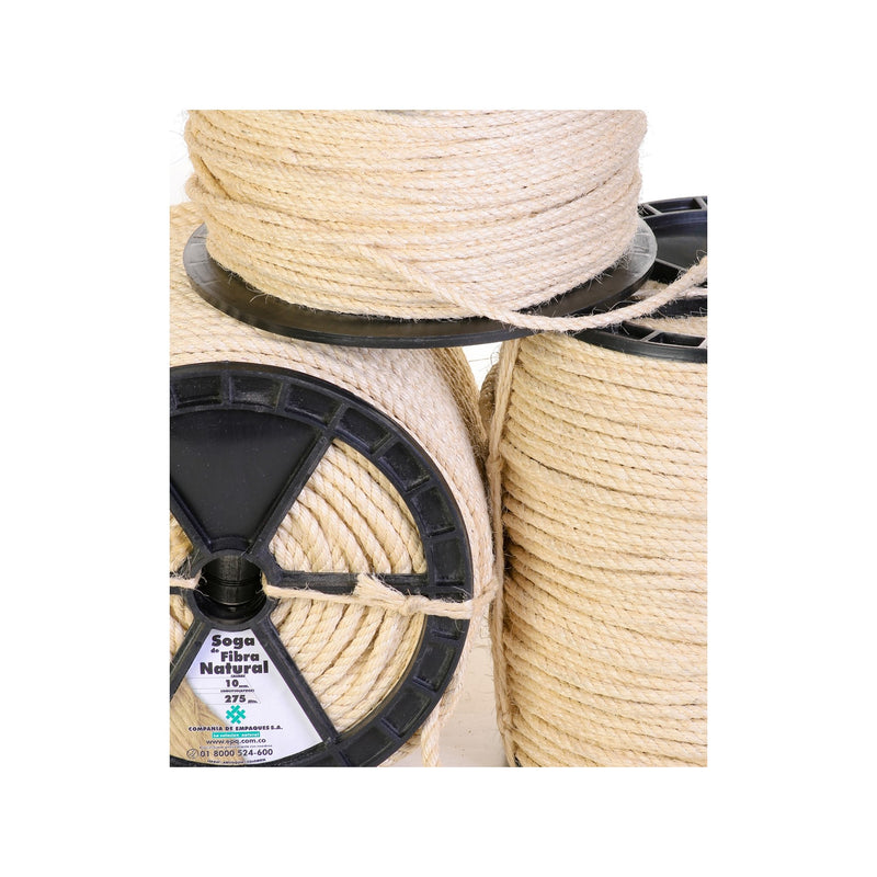 Soga Fique Rollo x 235 MT 19mm 3/4" 50kg 1200072