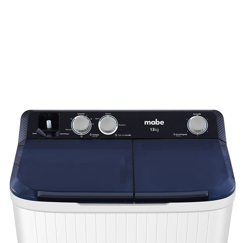 Lavadora Semiautomática de 13 Kg 28 Libras Blanco. LMD3123HBAB0