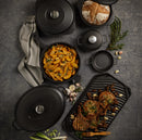 Caldero Cocotte de 24 Cm Antiadherente con tapa Delicia 8122300