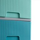 Practimueble Colplast Pequeño x5 Crochet Azul Mix 1418