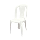 Silla Crystal Sin Brazos Espaldar Malla Peletizada - Blanco 1038