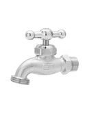 Llave Metálica Jardín Para Manguera Satinado Liviana Bolsa X 6  Unidades 977263331