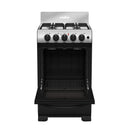 Estufa de Piso 4 Puestos 20" Inox Grill Torre EMC5150SNX1