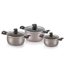 Batería de Cocina IMUSA Talent 6 Piezas Antiadherente 0384200