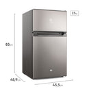 Minibar Electrolux Frost 2 Puertas 83 Lt Inox ERT95S3C5AS