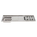150X52cm Meson Fluens Pozuelo Izquierdo 4 Puesto Monocontrol 240054