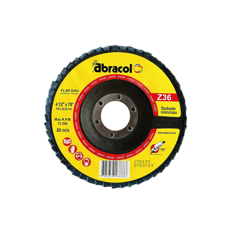 Disco Flap Zirconio