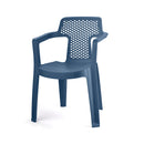 Silla Mia Con Brazos Azul Petroleo 14651